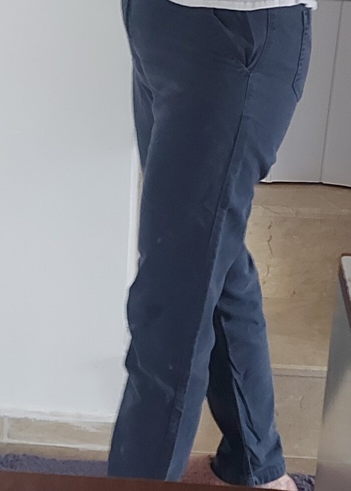 # Yargıcı lacivert, az kullanılmış pantolon  - Görsel 3