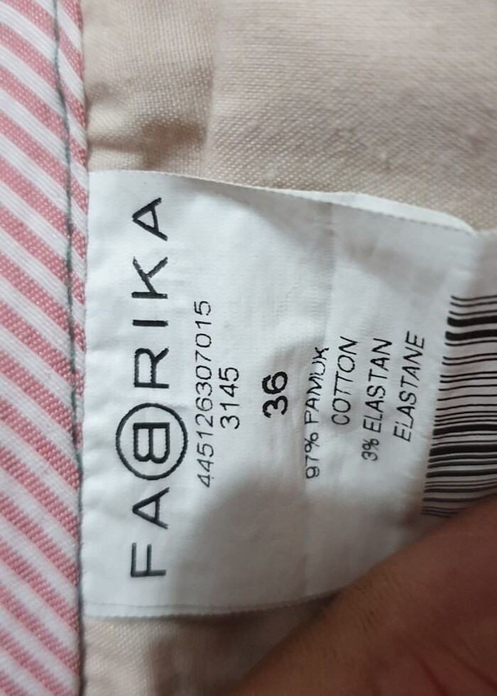 #fabrika kot pantolon  - Görsel 5