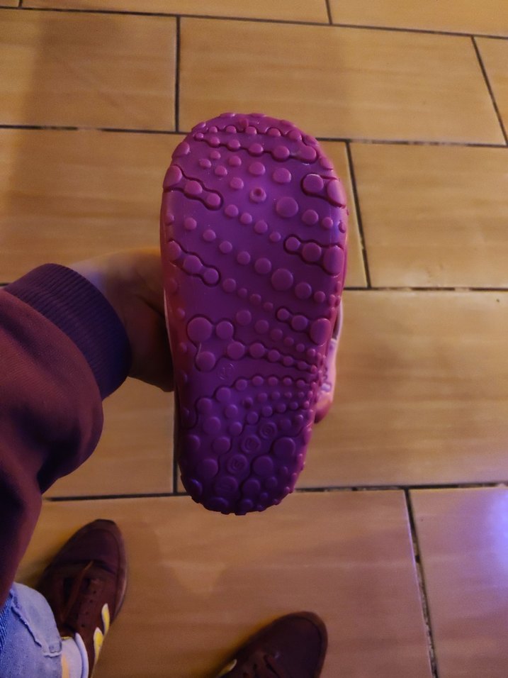 Kız Çocukları için Pembe Sıcak Terlikler - Görsel 3