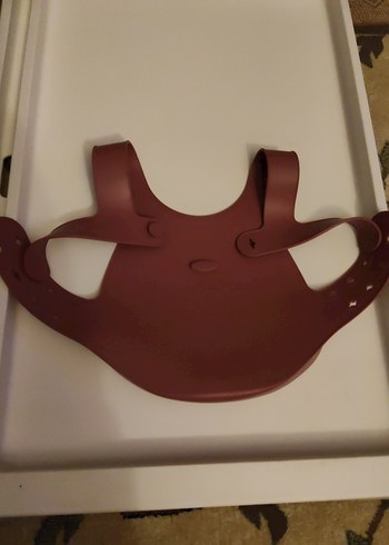 Bordo Bebek Önlüğü - Görsel 4