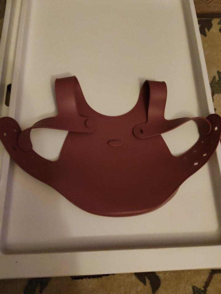 Bordo Bebek Önlüğü - Görsel 4