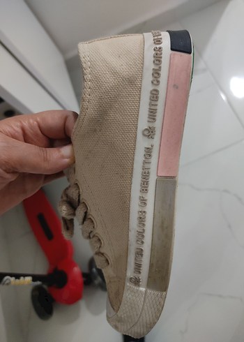 Çok az giyilmiş Benetton converse - Görsel 4