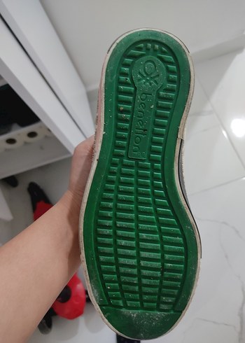 Çok az giyilmiş Benetton converse - Görsel 5