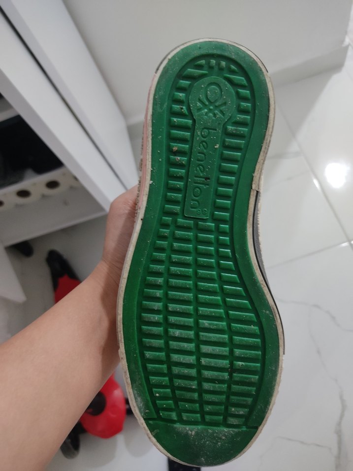 Çok az giyilmiş Benetton converse - Görsel 5