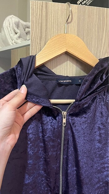 Kadife spor ceket - Görsel 4