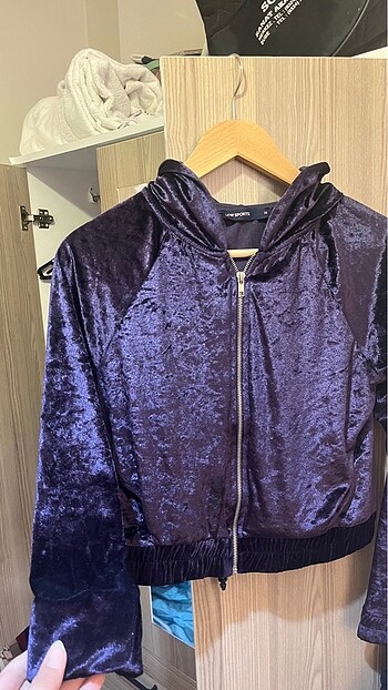 Kadife spor ceket - Görsel 2