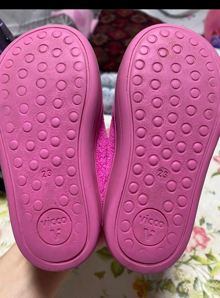 Kız Çocuk Pembe Vicco panduf - Görsel 4