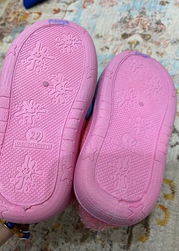 Kızlar için Renkli panduf - Görsel 6