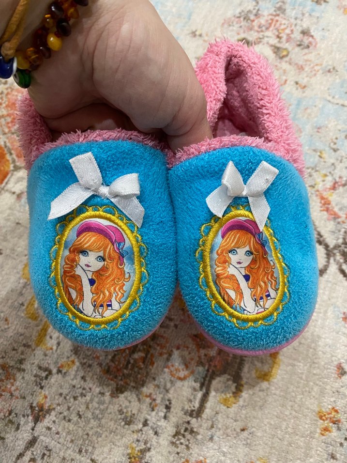 Kızlar için Renkli panduf - Görsel 5