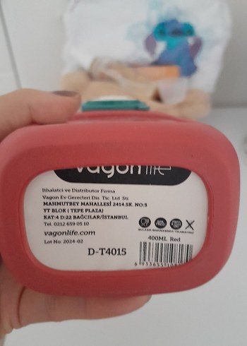 Diğer Renkli Kırmızı Çocuk Termosu