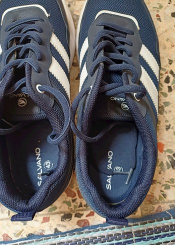 Diğer Erkek Lacivert Spor Ayakkabı Velcro Detaylı