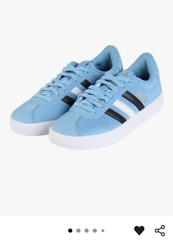 Adidas erkek Mavi Çizgili Spor Ayakkabı