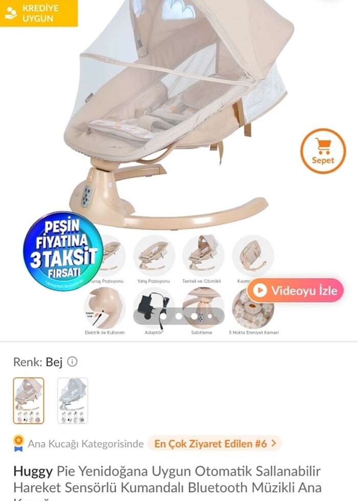 Krem rengi elektronik anakucağı garantisi hala devam etmekte - Görsel 5