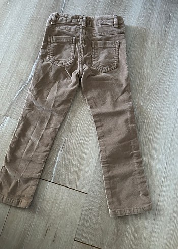 Bej Süet Erkek Çocuk Pantolon - Görsel 4