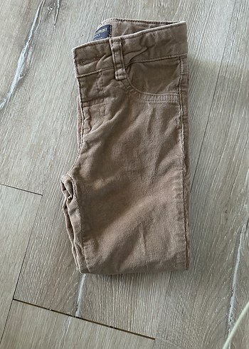 Bej Süet Erkek Çocuk Pantolon - Görsel 5