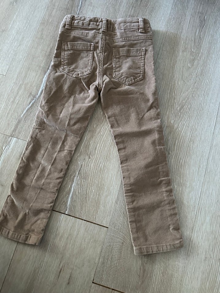 Bej Süet Erkek Çocuk Pantolon - Görsel 4