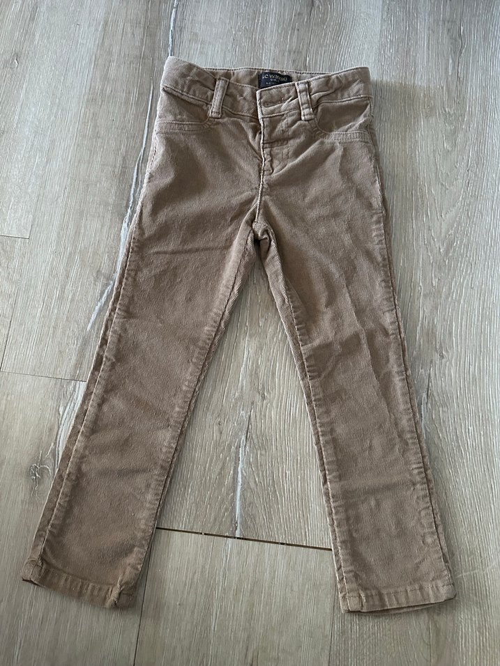 Bej Süet Erkek Çocuk Pantolon - Görsel 2