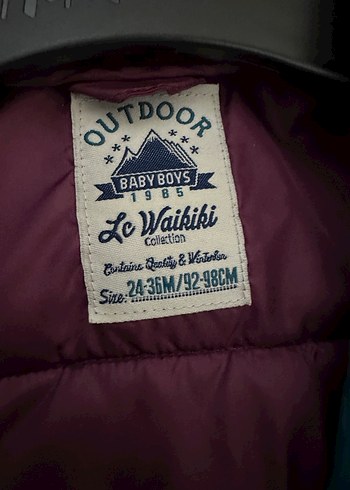 Erkek Çocuk Turkuaz Mavi Kapüşonlu Mont - Görsel 3