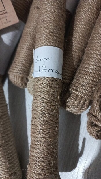  Jüt halat 3 mm 17 metre