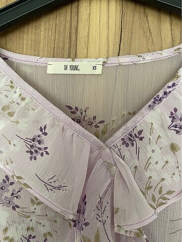 xs Beden Lila Bluz