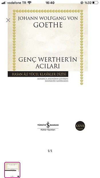 Genç wertherin acıları
