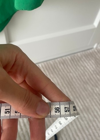 Düğmeli Yeşil Kadın Gömlek - Görsel 6