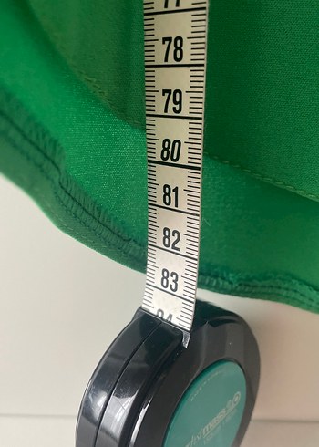 Düğmeli Yeşil Kadın Gömlek - Görsel 5