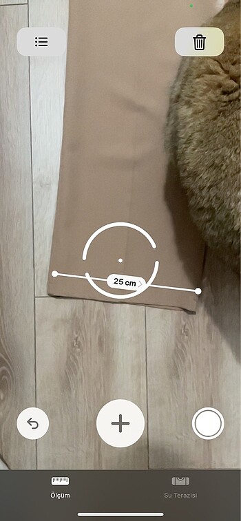38 Beden camel Renk Kumaş pantolon