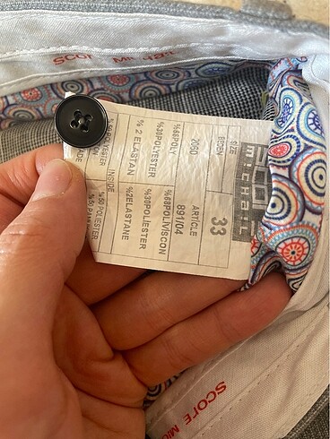 Erkek kumaş pantolon - Görsel 5