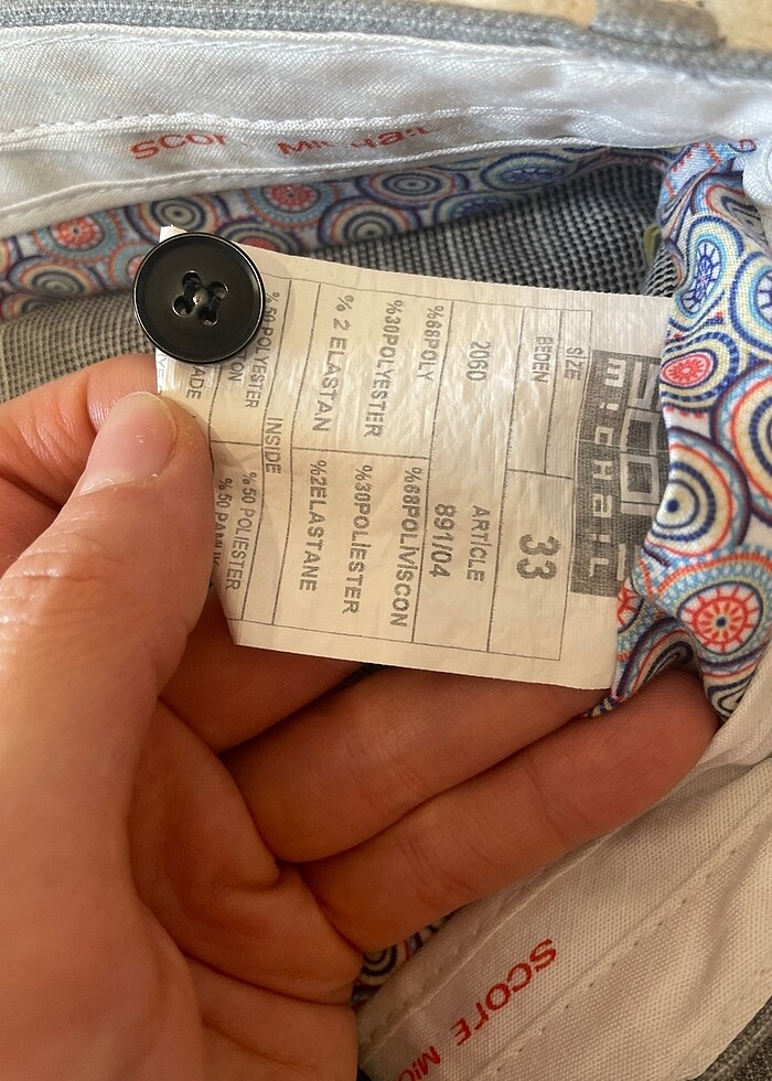 Erkek kumaş pantolon - Görsel 5