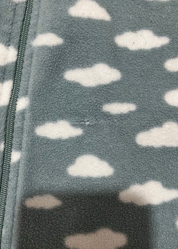 Kapüşonlu yeşil Bebek Tulumu - Görsel 5