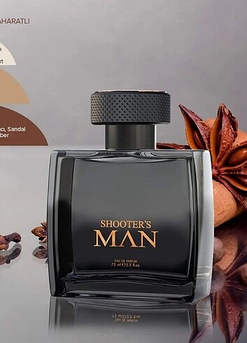  Beden Renk Farmasi Shooter's Man Black Edp 75 ml Erkek Parfümü 