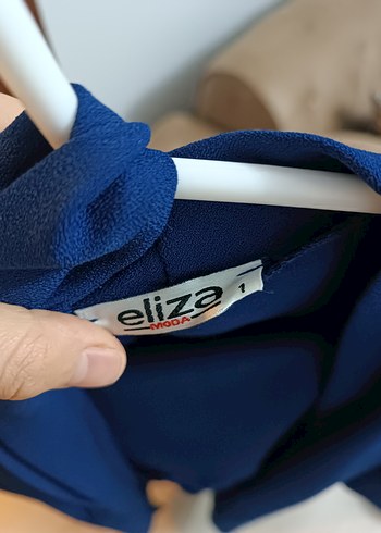 Kadın Lacivert Uzun Kollu Uzun Boy Kimono - Görsel 2