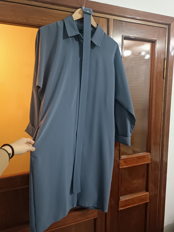 indigo Mavi Tunik - Görsel 3