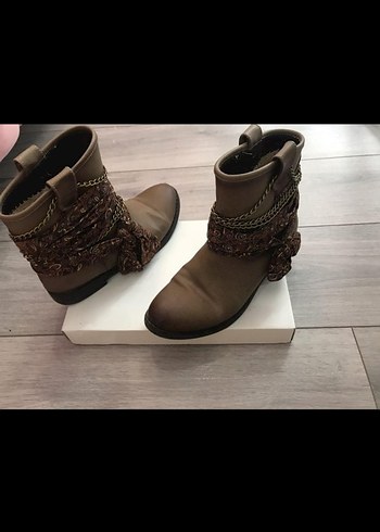 Kahverengi booti marka cok sıcak bot - Görsel 2