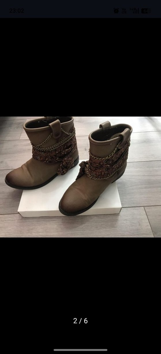 Kahverengi booti marka cok sıcak bot - Görsel 5