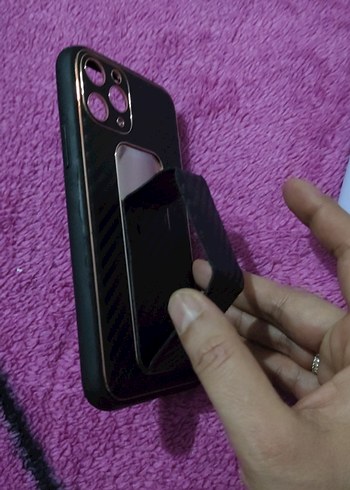 Kilitli Siyah Telefon Kılıfı 3 adet iPhone 11 pro - Görsel 2