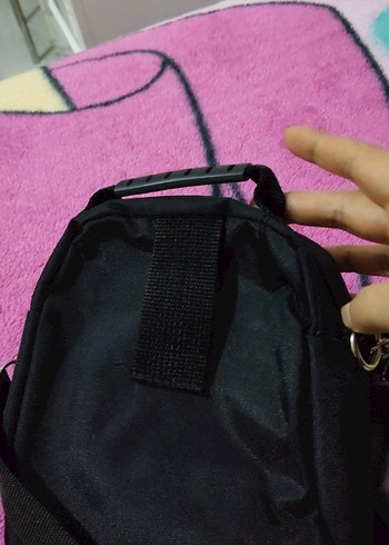 Siyah Fermuarlı Erkek Omuz Çantası - Görsel 3