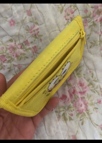 Beden sarı Renk Sünger Bob Cüzdan