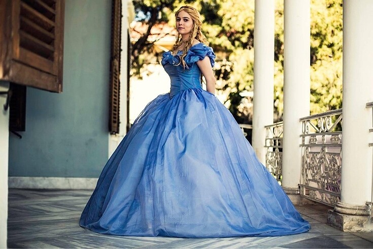 Cinderella Cosplay Elbise