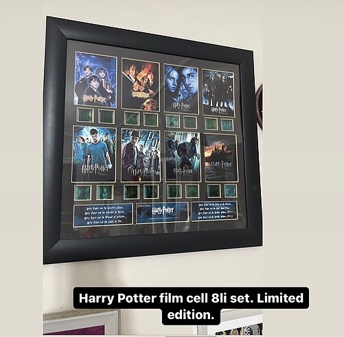 Harry Potter 8 film cell limited edition