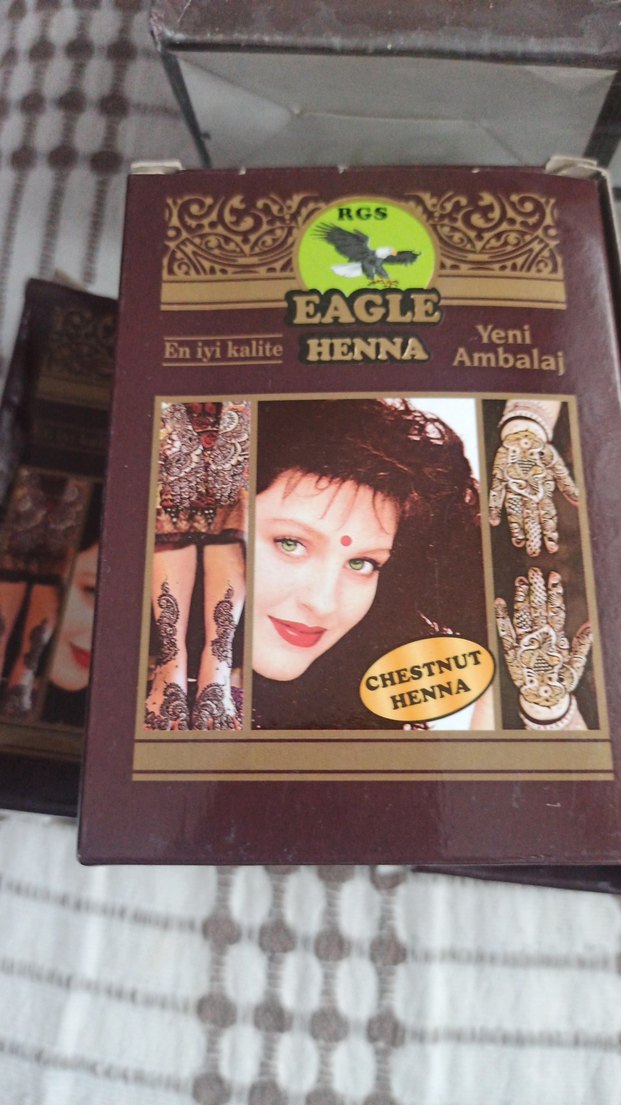 Eagle Henna Saç Boyası kestane rengi - Görsel 3