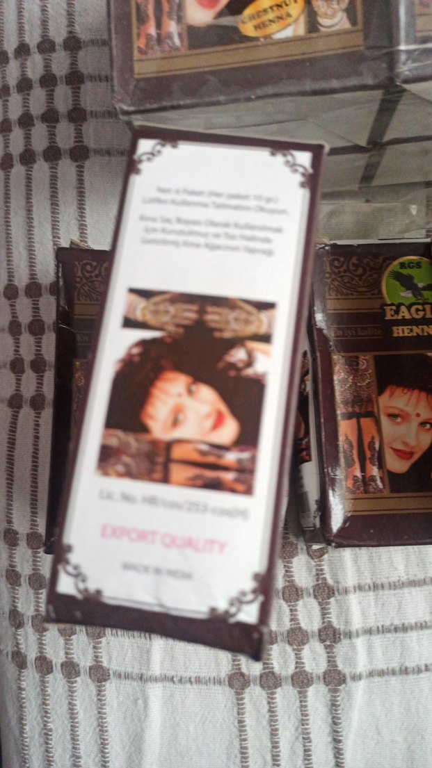 Eagle Henna Saç Boyası kestane rengi - Görsel 4