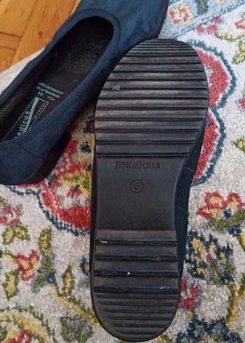 Mavi Kadın Dolgu Topuklu Günlük Ayakkabı - Görsel 9