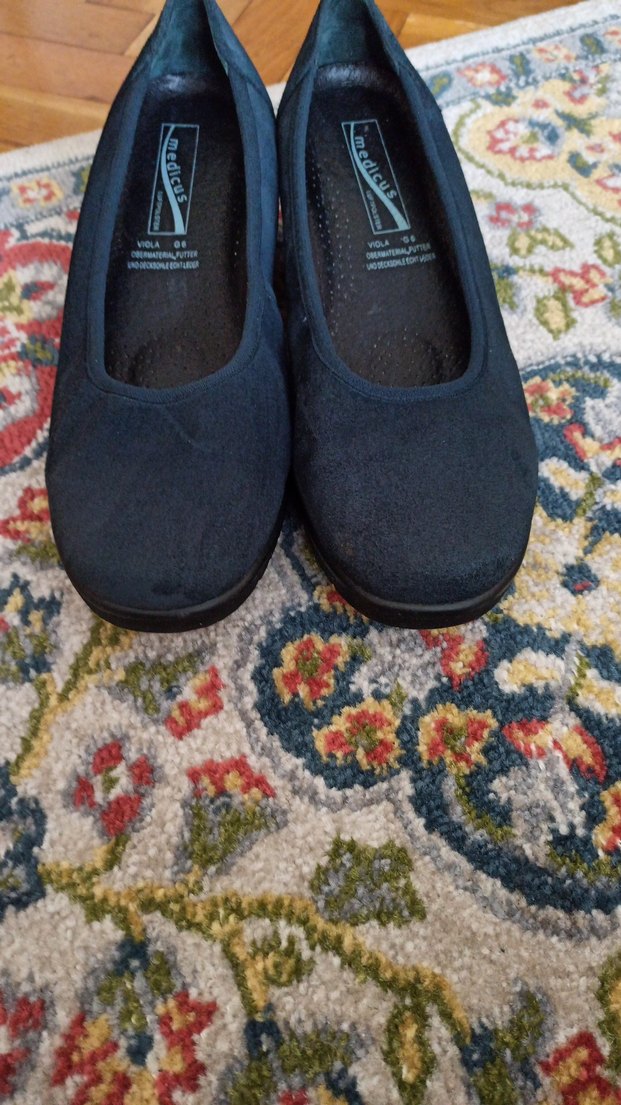 Mavi Kadın Dolgu Topuklu Günlük Ayakkabı - Görsel 4