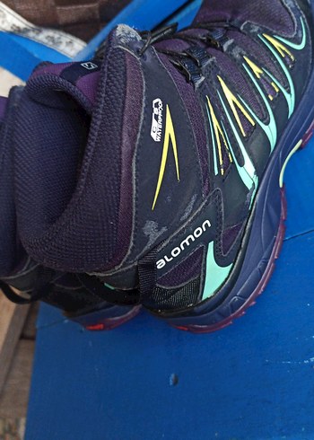 Kadın Mor Yüksek Topuklu Spor Ayakkabı - Görsel 10