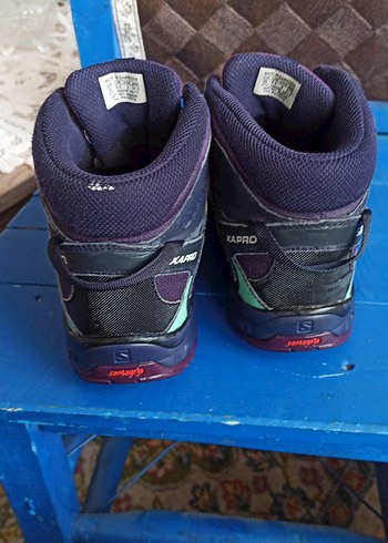 Kadın Mor Yüksek Topuklu Spor Ayakkabı - Görsel 3