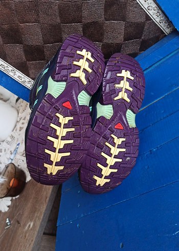 Kadın Mor Yüksek Topuklu Spor Ayakkabı - Görsel 8