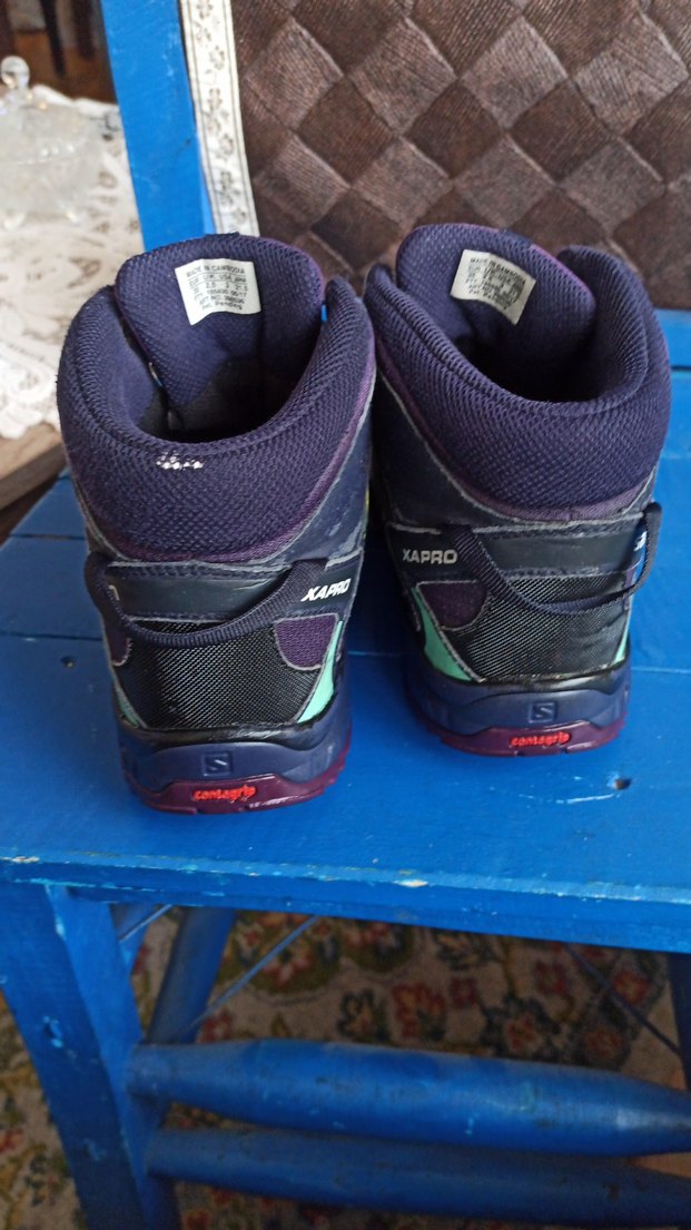 Kadın Mor Yüksek Topuklu Spor Ayakkabı - Görsel 3