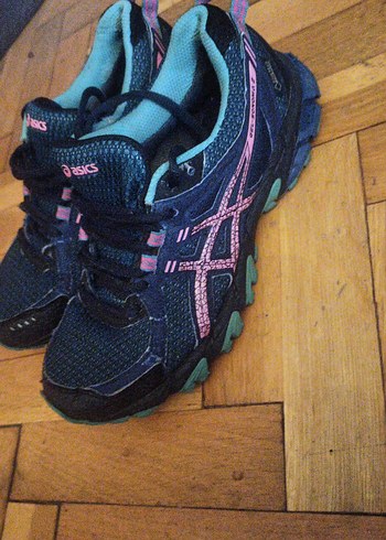 Lacivert Goretex Kadın Spor Ayakkabı ASICS - Görsel 2